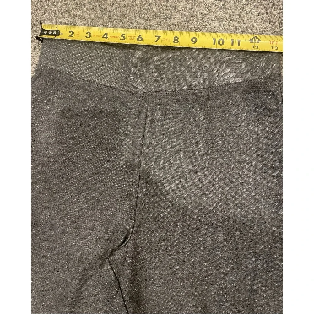 Womens Honeydew Cropped Lounge Comfort Pant Size Small Dark Grey